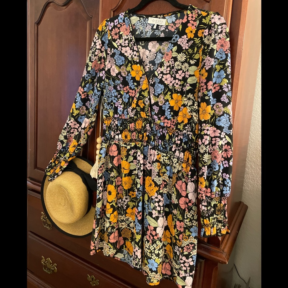 Wayf Floral dress